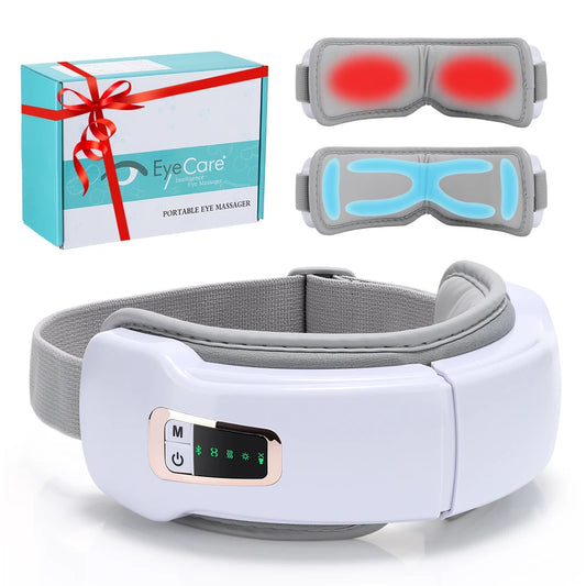 Smart Eye Massager 5 Modes Vibration Airbag Compress Eye Care Instrument Bluetooth Music Eye Massage Glasses Eye Relax Fatigue